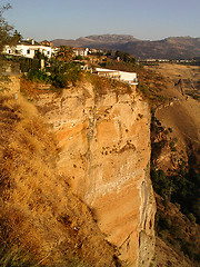 Image showing Ronda Sunset Landscape