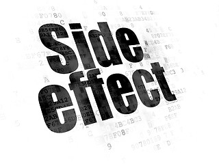 Image showing Healthcare concept: Side Effect on Digital background