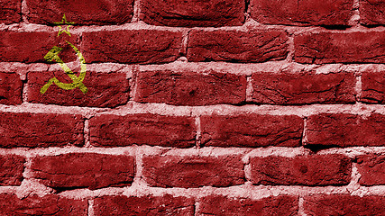 Image showing Brick wall texture