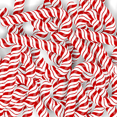 Image showing Candy Canes Pattern