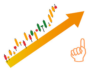 Image showing Exchange Candlestick