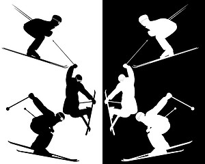 Image showing skiers