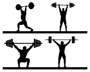 Image showing weightlifting