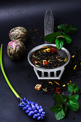 Image showing range of exotic teas