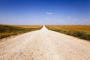 Image showing   road  in  spring 