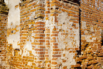 Image showing the ruins   church  