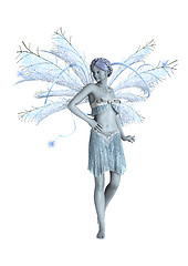 Image showing Snow Fairy on White