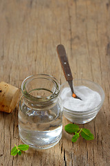 Image showing homemade mouthwash 