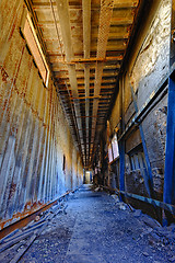 Image showing ruins factory damage