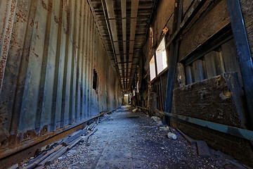 Image showing ruins factory damage