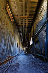 Image showing ruins factory damage