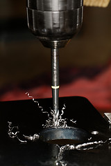 Image showing CNC drilling