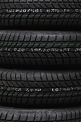 Image showing Car tire