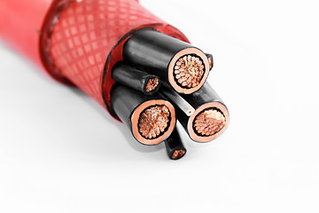 Image showing High voltage cable