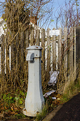 Image showing old waterpump in sweden not in use