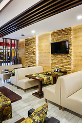 Image showing Modern restaurant interior