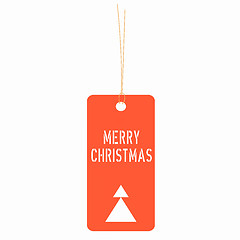 Image showing Merry Christmas tag