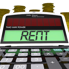 Image showing Rent Calculator Means Payments To Landlord Or Property Manager