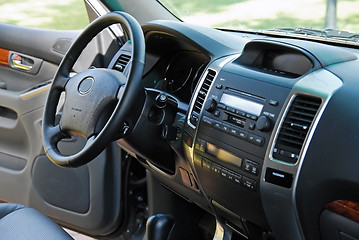 Image showing landcruiser interior