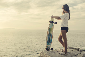 Image showing Skater Girl