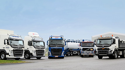 Image showing Volvo Trucks Line Up