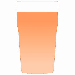 Image showing A pint of bitter