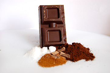 Image showing chocolate,ingredient