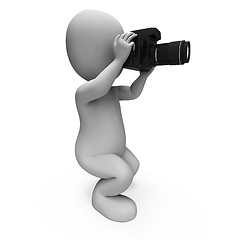 Image showing Photos Character Shows Digital Dslr And Photography