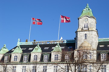 Image showing Grand hotel in Oslo