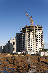 Image showing new building  . Belarus