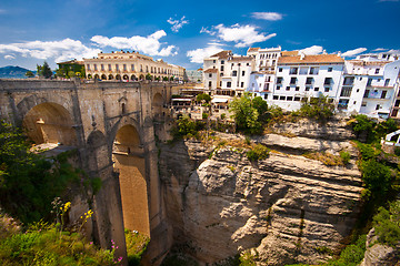 Image showing Panoramic view of Ronda, Andalusia, Spain