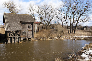 Image showing watermill . Golshany Belarus