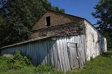 Image showing destroy buildings  . belarus