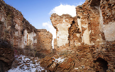 Image showing the ruins  fortress  