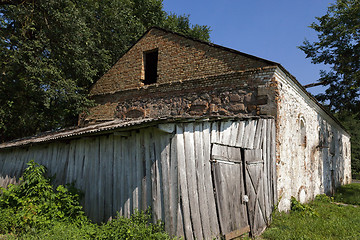 Image showing destroy buildings  . belarus