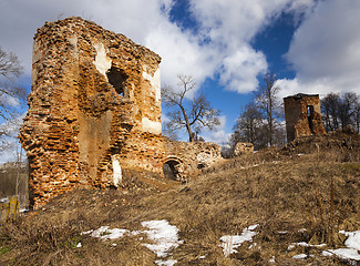 Image showing   village of   Golshany  Belarus