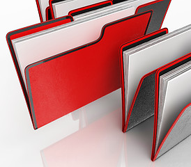 Image showing Files Means Organising And Paperwork