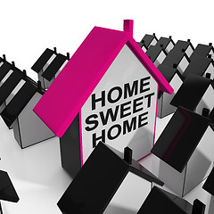 Image showing Home Sweet Home House Cozy And Familiar