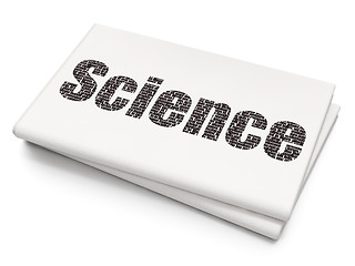 Image showing Science concept: Science on Blank Newspaper background