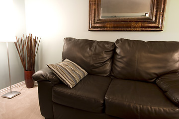 Image showing Corner of a Living Room