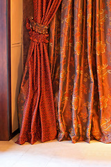 Image showing Curtain detail