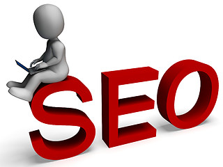 Image showing Seo Shows Search Engine Optimization