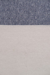 Image showing Blue textureStriped fabric