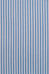 Image showing Blue textureStriped fabric