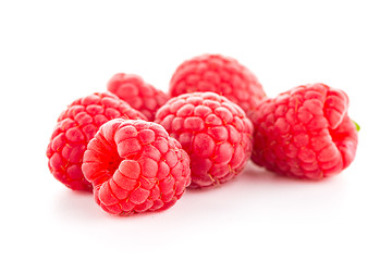 Image showing Ripe raspberry