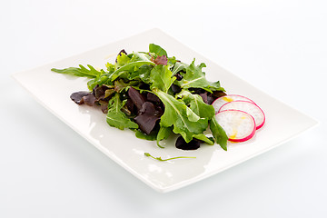 Image showing Fresh salad mix