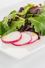 Image showing Fresh salad mix