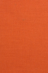 Image showing Orange fabric background