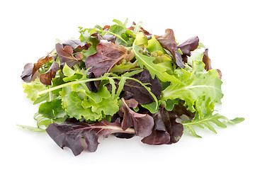 Image showing Fresh salad mix