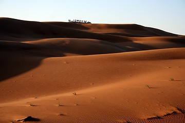 Image showing desert safari